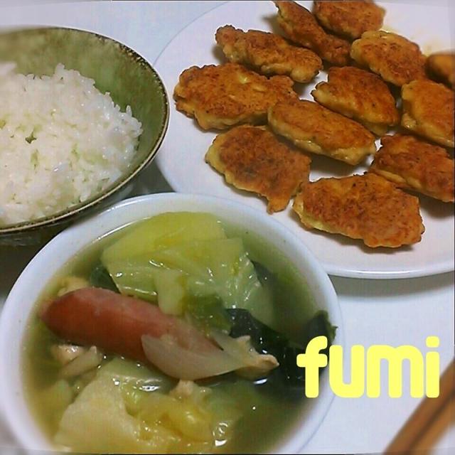 今日の晩ごはん