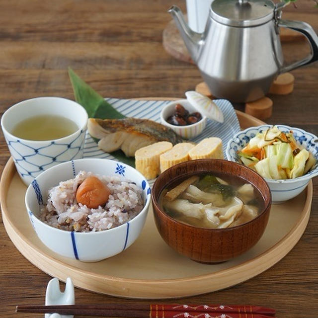 ホッと落ち着く朝ごはん