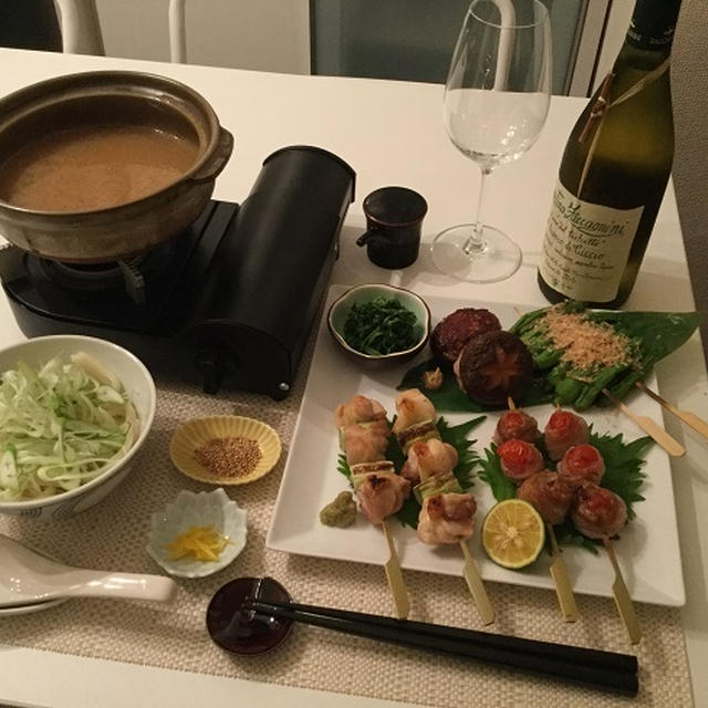 塩焼き鳥盛合せとか
