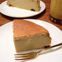 誕生日のスフレチーズケーキ