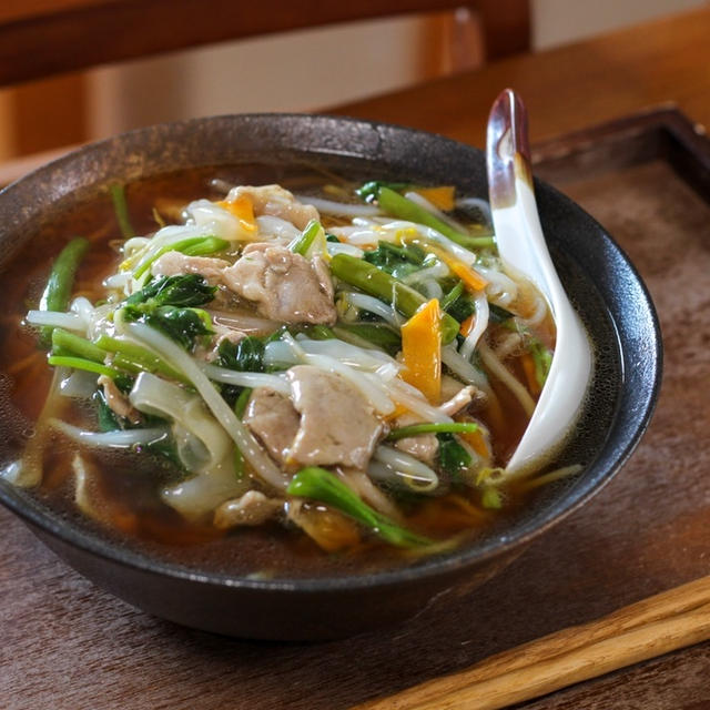 【ラーメン】野菜たっぷり！サンマーメン
