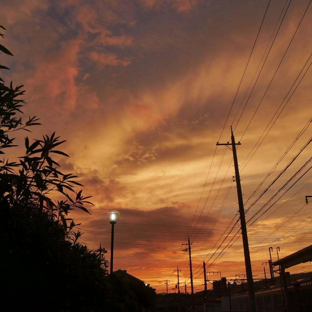 今日の夕焼け#ameba写真部