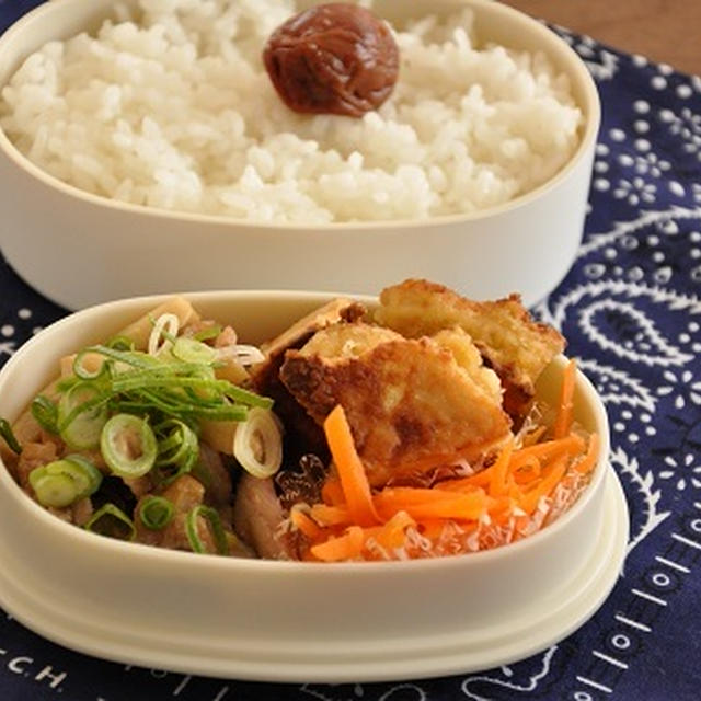 作りおきおかず展開♡節約弁当