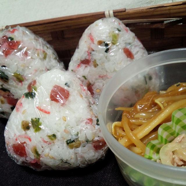 梅じゃこにぎり