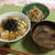 親子丼＆もやしのナムル