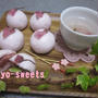 桜散る頃･･･☆桜じょうよ饅頭