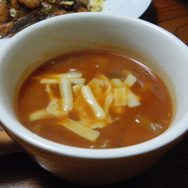 野菜ジュースのスープ