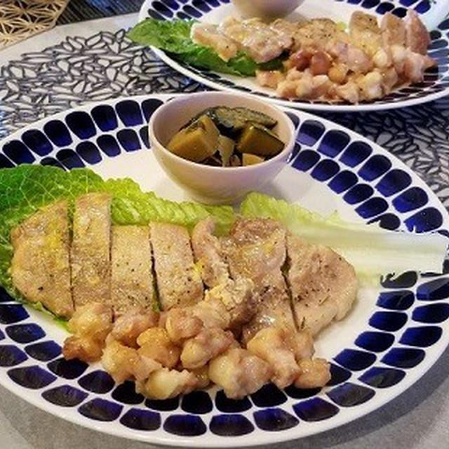 漬けるだけの豚に茄子。　昼も夜も使える便利な作り置き料理。
