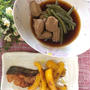 鮭のカレーソテー、いんげんつみれ煮 チワワトリミング！