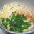釜玉うどん。ベランダ菜園。外見るあんこ