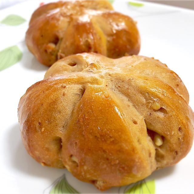 ゆるやかな糖質オフ！強力粉とふすまパンミックスでくるみぱんを作りました