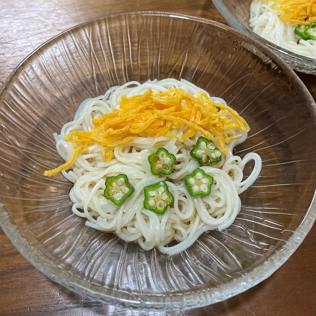 天の川は素麺で・・・