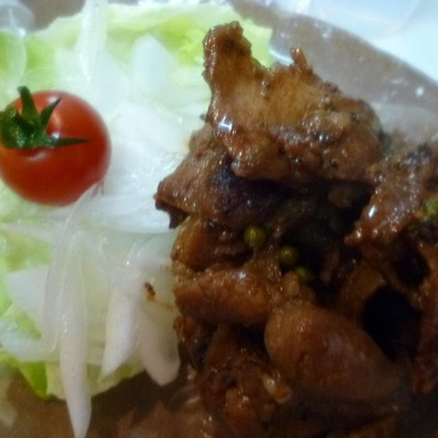 豚の粒山椒焼き★