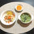 取り分けレシピ【幼児食】エビピラフ&青梗菜の卵スープ