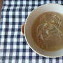 もやしとザーサイの中華スープとカフェ風プレートの朝ごはん