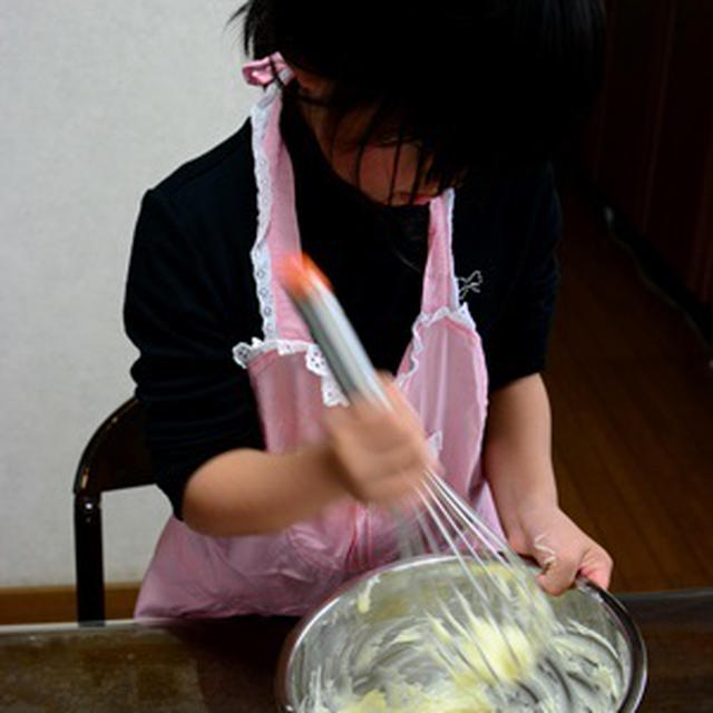 お誕生日ケーキと姪っ子とクッキー作り