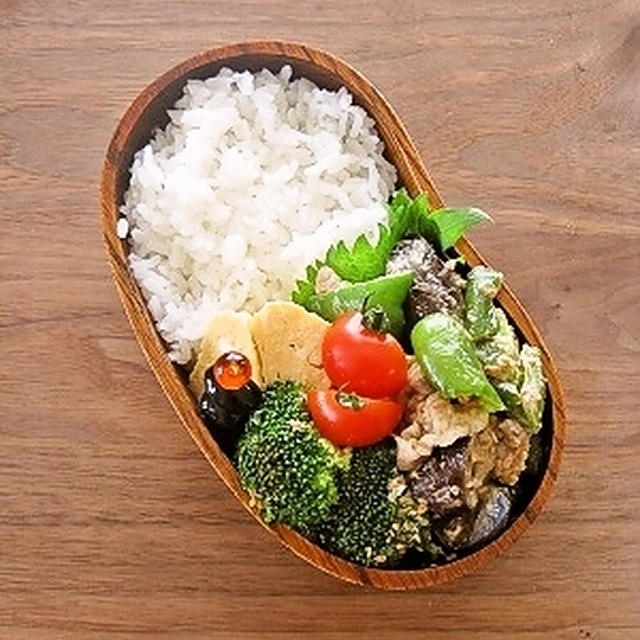 いっちゃんの*豚と茄子のコクうまピーナツ味噌炒め弁当