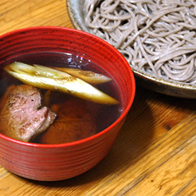 鴨せいろに挑戦してそば屋で一杯気分〜玉子焼きもつけちゃう♪