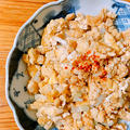 シンプルな煎り豆腐