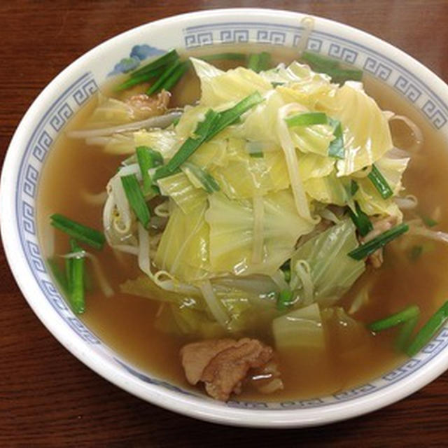 昨日の昼は「モツ鍋ラーメン」