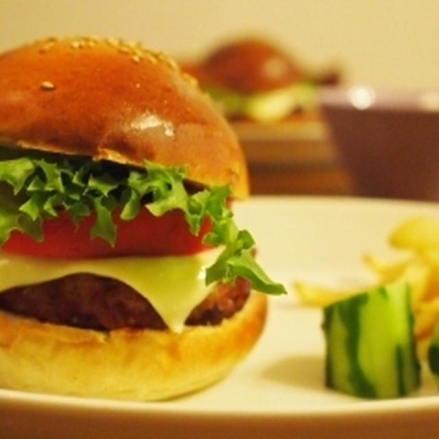 総製作時間3時間半のハンバーガー