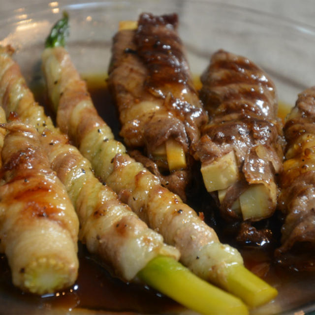 ストウブスチーム＆グリルで「肉巻き再び。」