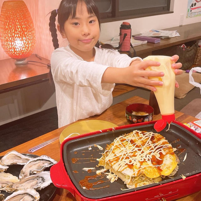 はやパパが広島ご飯を作ってくれました〜！！