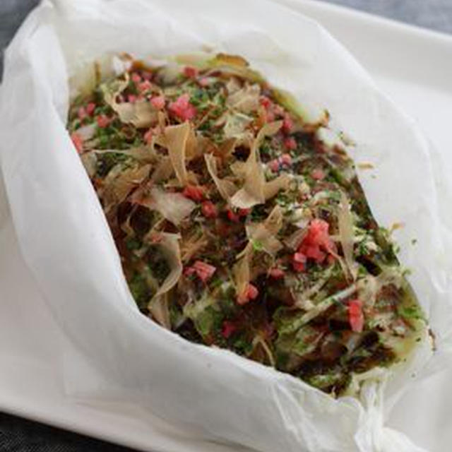 【レンジで調理！焼かない！？広島焼き】