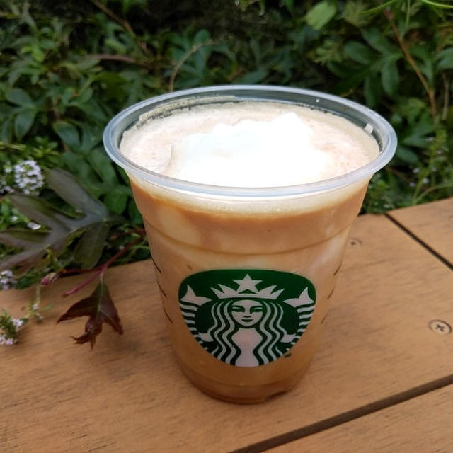 スタバ☆エスプレッソ アフォガート フラペチーノ®カスタマイズ