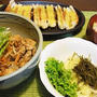 鹿さん宅配便＆生姜焼き丼