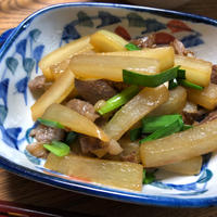【レシピ】大根と上州和牛の炒め煮