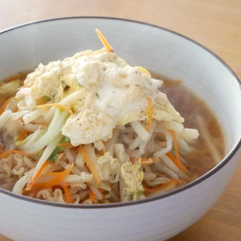 フーディストノートに掲載＊酸辣湯風あんかけラーメン