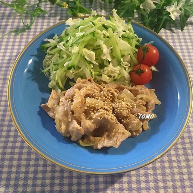 ご飯が進む♪豚肉の味噌生姜炒め