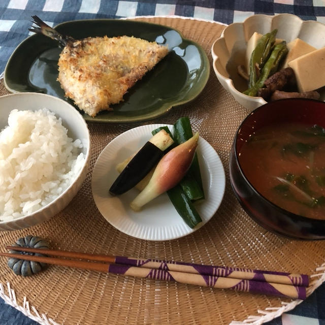 トースターdeアジフライ！油で揚げるより美味しい♡♡♡