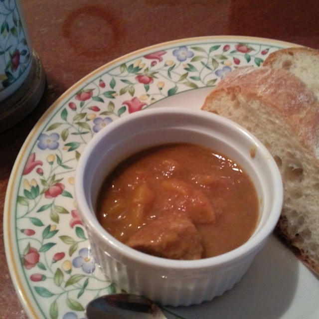 桃カレー