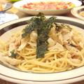 レンジで簡単☆ササミとキノコのおろしパスタ