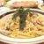 レンジで簡単☆ササミとキノコのおろしパスタ