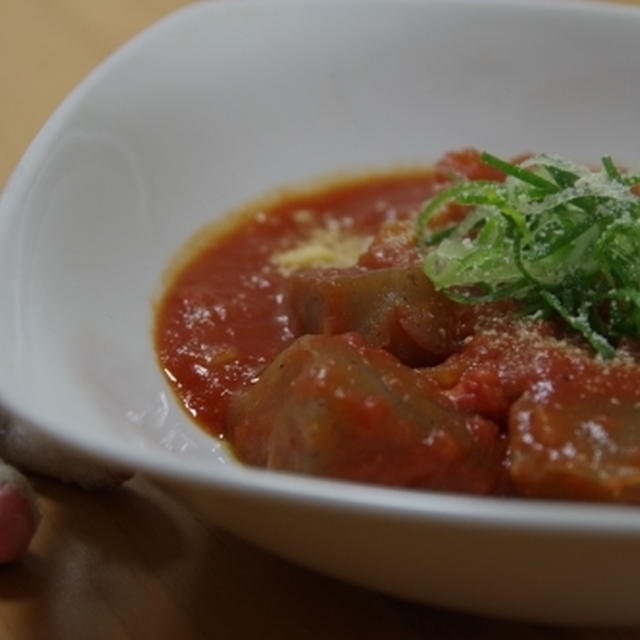 おすすめ☆こんにゃくトマト煮