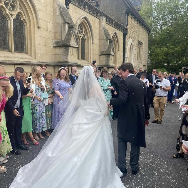 イギリスバースにて甥っ子の教会ウエディング