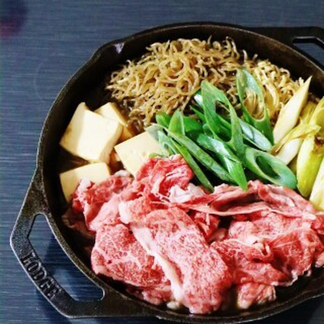 簡単すき焼き