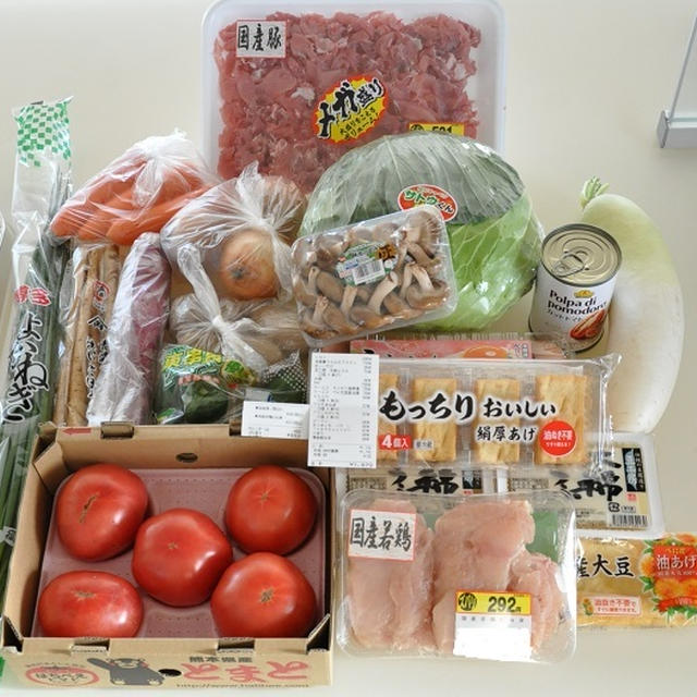 週1回まとめ買いで無駄なく食べきる【2/3～7に使う予定の食材リスト】