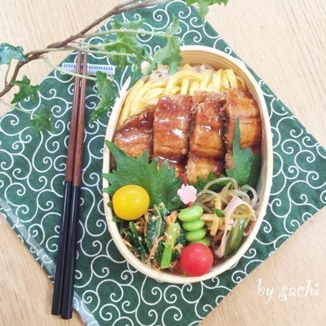 パパ命名！　パパの☆ウナギイヌ Σ(-◇︎-;)えっ･･･の蒲焼き弁当♪