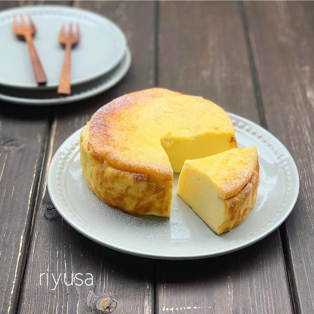 極しっとり マスカルポーネのベイクドチーズケーキ By Riyusaさん レシピブログ 料理ブログのレシピ満載
