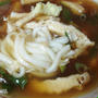 京都のたぬきは「あんかけきつねうどん」