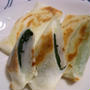 レシピ６：玉ねぎと小松菜の焼き春巻き