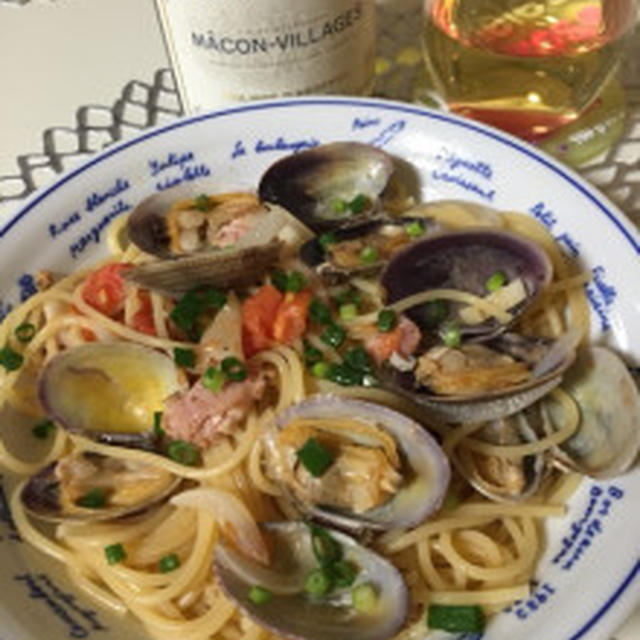 あさりのパスタ