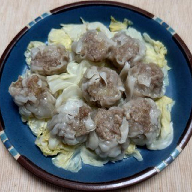 自家製肉シュウマイ、新生姜と味噌