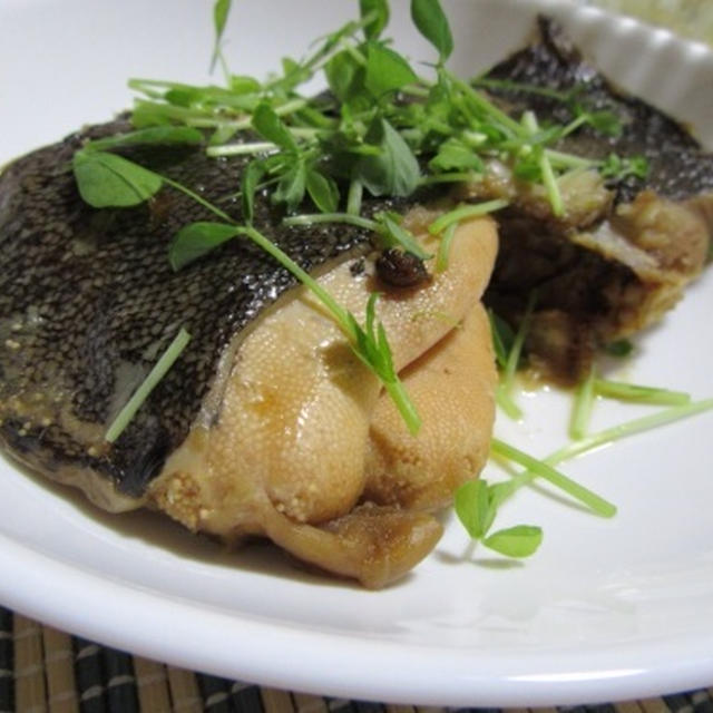値引き品のカレイの煮付けでお晩酌。運動メモ。