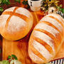 オートミールとメープルの大きなパン♪ 夏休みの親子レッスンは残り1日となりました。