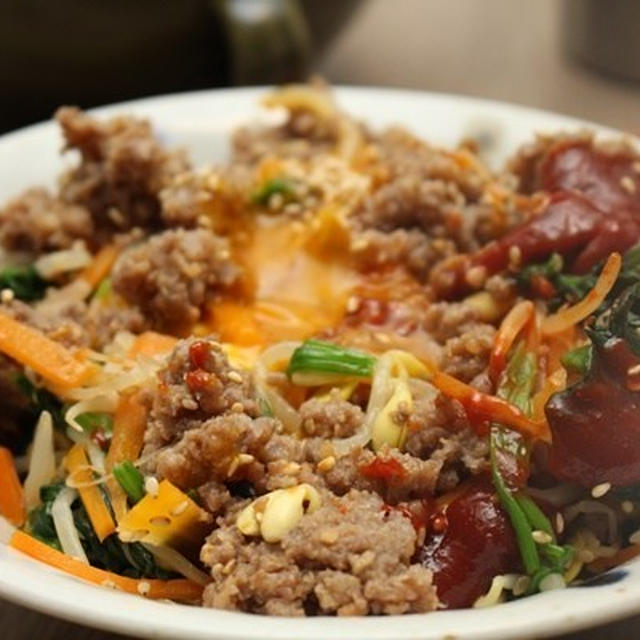 旨辛！酒が進むやん！ビビンバごはんないバージョン